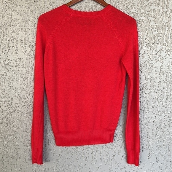 Wildfox White Label Shopping Is My Cardio Sequin Angora Blend Sweater‎ - Picture 7 of 11